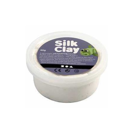  Silk Clay®, blanc, 40gr
