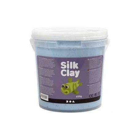 Silk Clay®, bleu néon, 650gr
