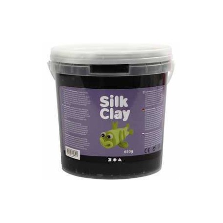  Silk Clay®, noir, 650gr