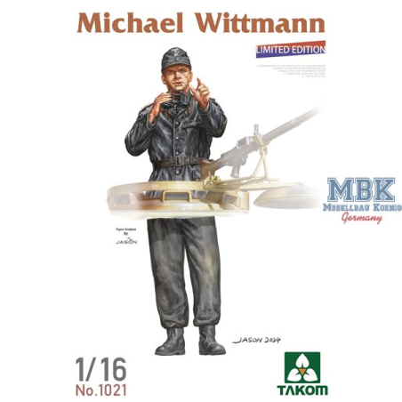 Figurine  Michael Wittmann (édition limitée) 1:16