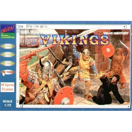Figurine Vikings VIII-Xième siècle