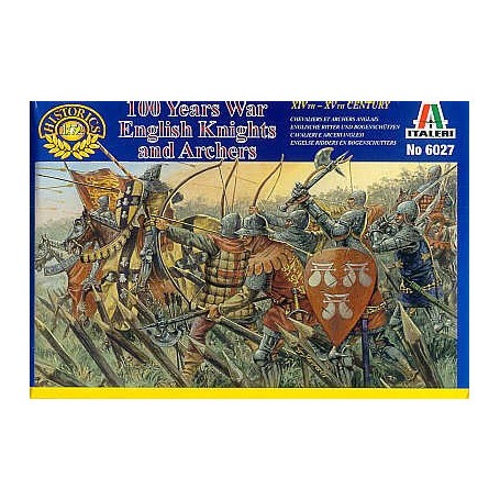 Italeri Guerre de 100 Ans : Chevaliers et archers anglais